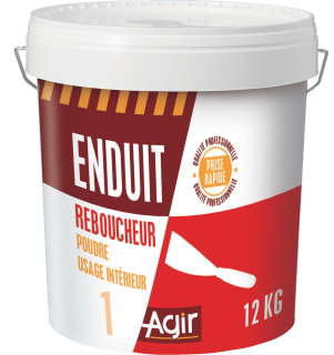 AGIR produit Enduit Reboucheur
