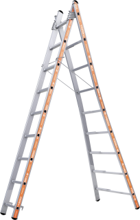 AGIR produit Echelle transformable 2 plans