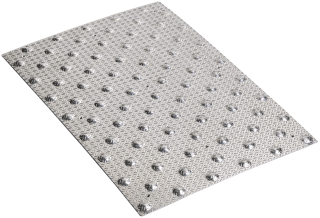 AGIR produit Dalles Podotactiles DALUM  Aluminium Brut larm  982x407mm