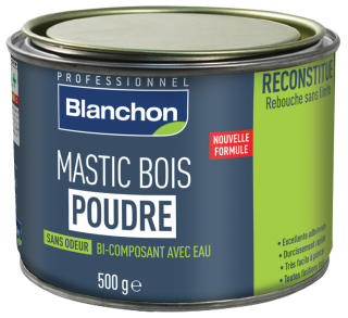 AGIR produit Mastic Bois POUDRE