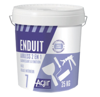 AGIR produit ENDUIT AIRLESS 2 en 1