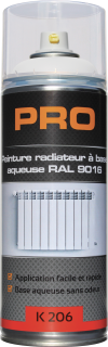 AGIR produit Peinture spcial radiateur RAL 9016 Hydro K206