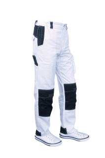AGIR produit Pantalon performance blanc  noir