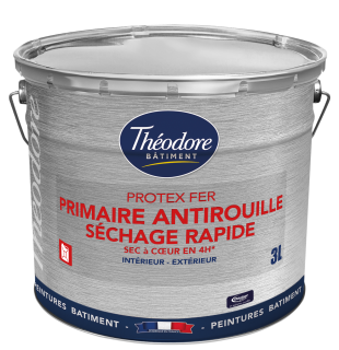 AGIR produit PROTEX FER PRIMAIRE ANTIROUILLE SCHAGE RAPIDE